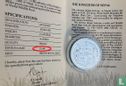 Nepal 250 rupees 1986 (VS2043 - PROOF) "25th anniversary World Wildlife Fund" - Image 3