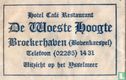 Hotel Café Restaurant De Woeste Hoogte - Image 1