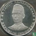 Indonesië 1000 rupiah 1970 (PROOF) "25th anniversary of Independence" - Afbeelding 2