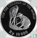 Indonésie 10000 rupiah 1999 (BE) "UNICEF" - Image 2