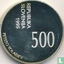 Slovenië 500 tolarjev 1995 (PROOF) "50th anniversary FAO" - Afbeelding 1