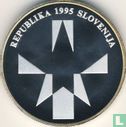 Slovenië 500 tolarjev 1995 (PROOF) "50th anniversary Victory over nazism and fascism" - Afbeelding 2