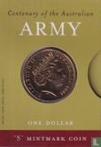 Australië 1 dollar 2001 (folder - S) "Centenary of the Australian Army" - Afbeelding 1