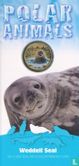 Australien 1 Dollar 2013 (Folder) "Polar animals - Weddell seal" - Bild 1