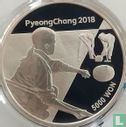 South Korea 5000 won 2016 (PROOF) "2018 Winter Olympics in Pyeongchang - Curling" - Image 2