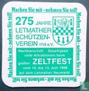 275 Jahre Letzmacher Schützenverein - Image 1