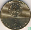 Maleisië 5 ringgit 1990 "100 years Kuala Lumpur as a local authority" - Afbeelding 2