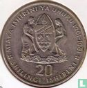 Tansania 20 Shilingi 1981 "20th anniversary of Independence" - Bild 1