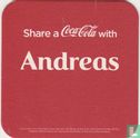 Share a Coca-Cola with Andreas / Maria - Afbeelding 1