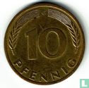 Duitsland 10 pfennig 1980 (G) - Afbeelding 2