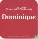  Share a Coca-Cola with Dominique/Reto - Afbeelding 1