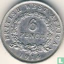 British West Africa 6 pence 1914 - Image 1