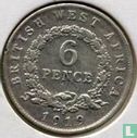 British West Africa 6 pence 1919 - Image 1