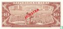 Cuba 10 pesos 1983 MUSTRA - Image 2