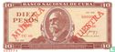 Cuba 10 Pesos 1988 Spécimen - Image 1