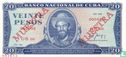 Cuba 20 Pesos 1987 Spécimen - Image 1