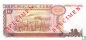 Cuba 10 Pesos 1991 Specimen - Afbeelding 2