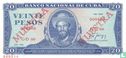 Kuba 20 Pesos 1989 Exemplar - Bild 1