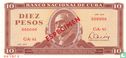 Cuba 10 Pesos 1978 Specimen - Image 1