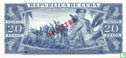 Kuba 20 Pesos 1983 Exemplar - Bild 2