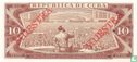 Cuba 10 Pesos 1986 Specimen - Image 2