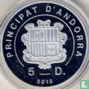 Andorra 5 diners 2013 (PROOF) "Swallowtail butterfly" - Image 1