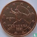 Andorra 1 cent 2021 - Afbeelding 1