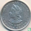 El Salvador 1 peso 1893 - Image 2