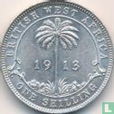 British West Africa 1 shilling 1913 (H) - Image 1