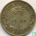 Afrique de l'Ouest britannique 1 shilling 1949 (H) - Image 2