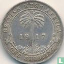 British West Africa 1 shilling 1917 - Image 1