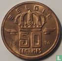 België 50 centimes 1974 (NLD) - Afbeelding 1