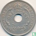 British West Africa 1 penny 1914 (without mintmark) - Image 2