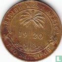 Brits-West-Afrika 2 shillings 1920 (KN) - Afbeelding 1