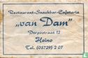 Restaurant Snackbar Cafetaria "Van Dam" - Image 1