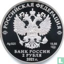 Russia 2 rubles 2021 (PROOF) "100th anniversary Birth of Andrei Dmitrievich Sakharov" - Image 1