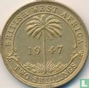 Afrique de l'Ouest britannique 2 shillings 1947 (KN) - Image 1