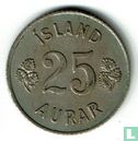 Islande 25 aurar 1961 - Image 2