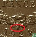 British West Africa 6 pence 1924 (H) - Image 3