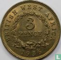 Britisch Westafrika 3 Pence 1936 (ohne Münzzeichen) - Bild 1