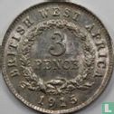 Brits-West-Afrika 3 pence 1915 - Afbeelding 1