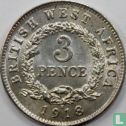 Brits-West-Afrika 3 pence 1918 - Afbeelding 1