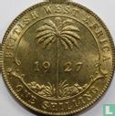 British West Africa 1 shilling 1927 - Image 1