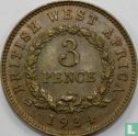 Brits-West-Afrika 3 pence 1934 - Afbeelding 1