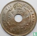British West Africa 1 penny 1909 - Image 2