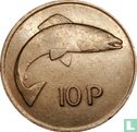 Ierland 10 pence 1980 (misslag) - Afbeelding 2