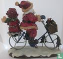 Santa Claus and woman on bicycle - Image 3
