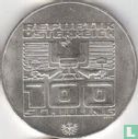 Austria 100 schilling 1975 (eagle) "1976 Winter Olympics in Innsbruck - Olympic rings" - Image 2