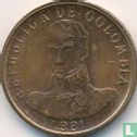 Colombia 2 pesos 1.981 - Afbeelding 1