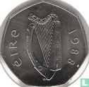 Ierland 50 pence 1988 "1000th anniversary of Dublin" - Afbeelding 1